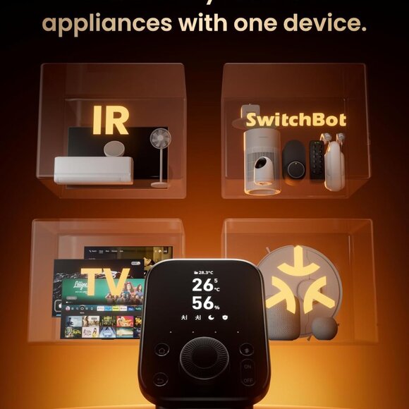 Hub 3 3rd Gen, Smart Home Hub with 2.4" IPS Screen & Knob Control, WiFi Thermome - Picture 2 of 9